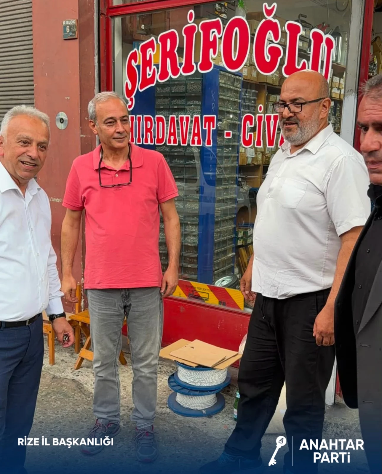 Rize sanayi sitesi esnaf ziyaretimiz.