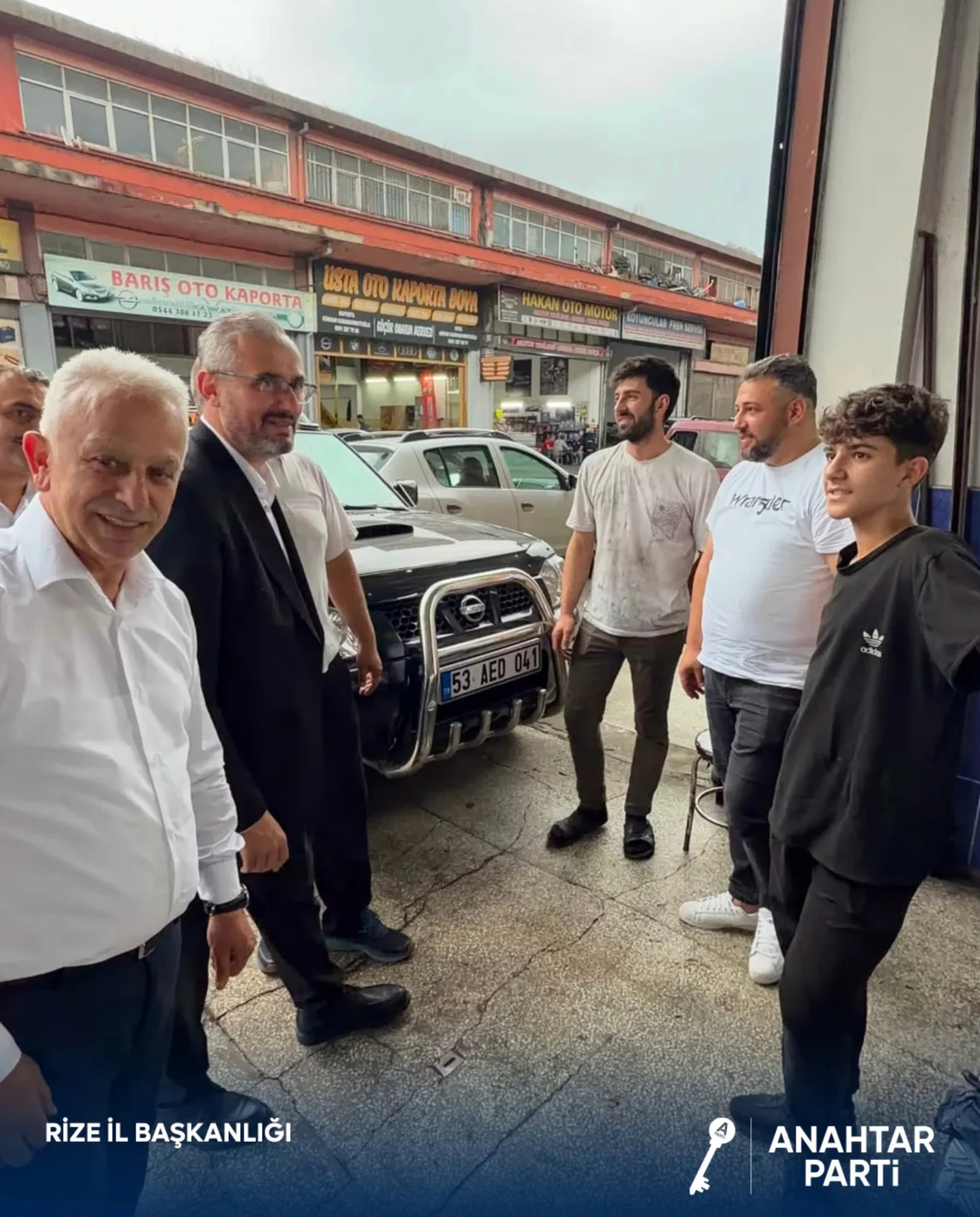 Rize sanayi sitesi esnaf ziyaretimiz.