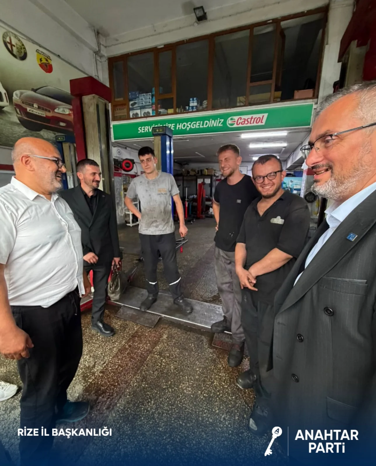 Rize sanayi sitesi esnaf ziyaretimiz.